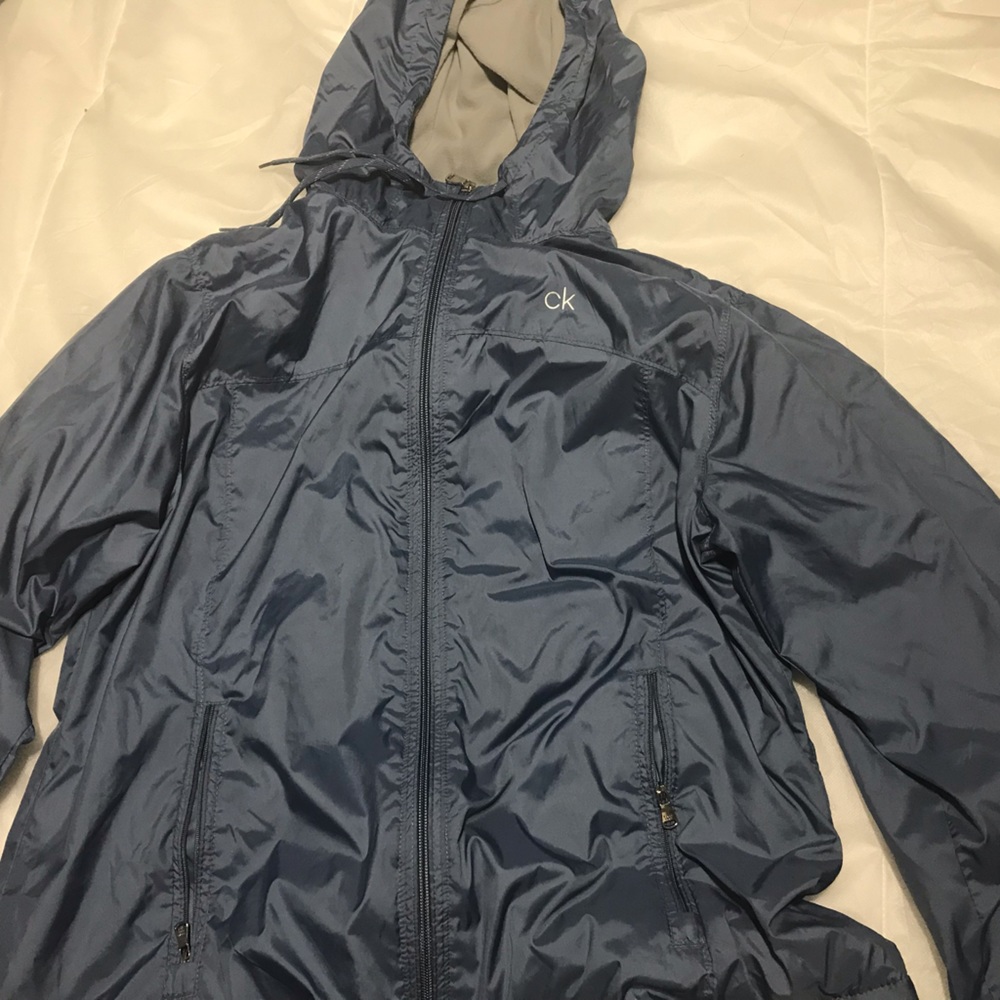 Calvin Klein Blue Windbreaker